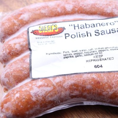 Habanero Polish Sausage
