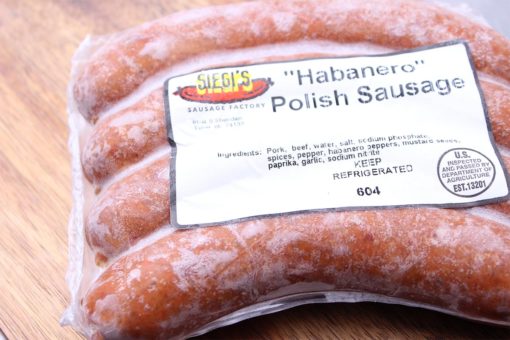 Habanero Polish Sausage